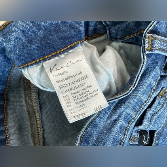 Kancan Women’s size zero 0 waist size 23 style# KC1214LGH - Picture 3 of 5